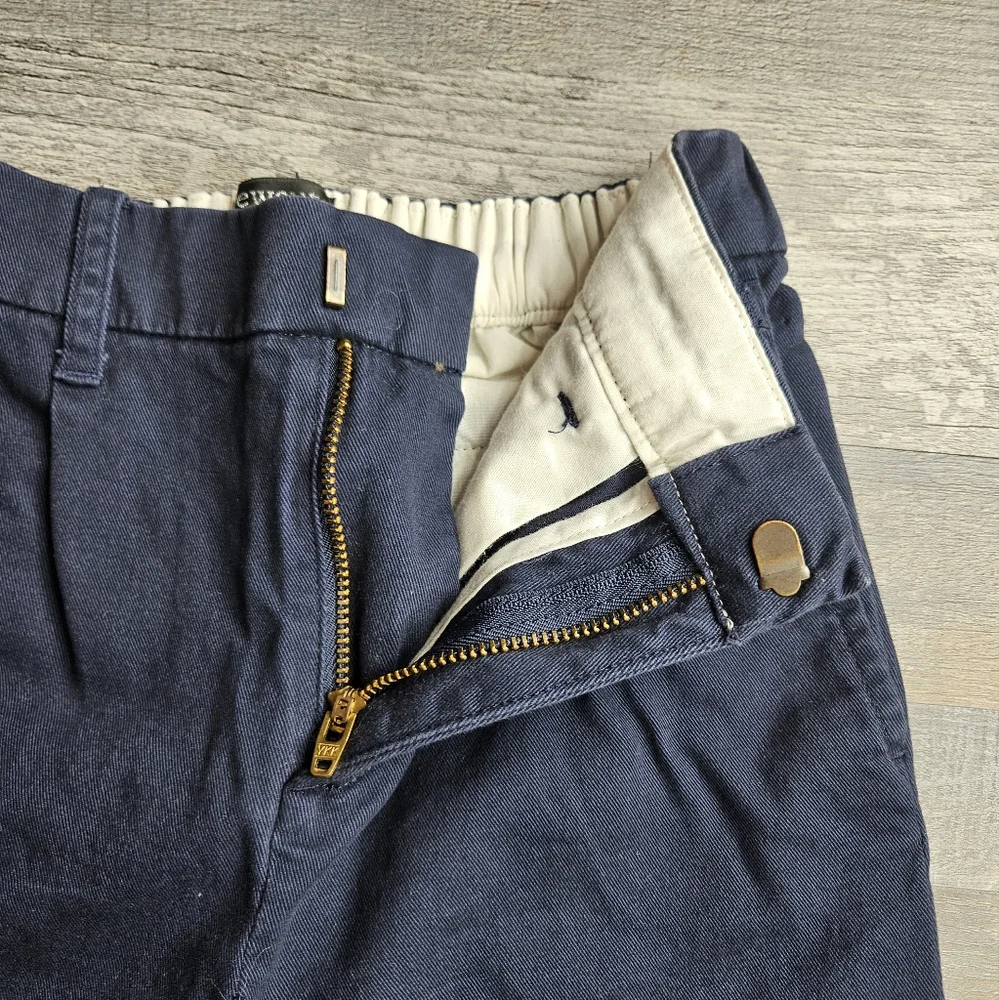 CrewCuts By J. Crew Boy's Ludlow Pants Navy Blue Size 7 Style BS291